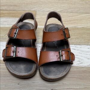Cat & Jack Tan Kids Sandals with Buckles